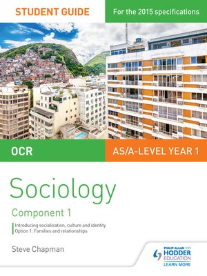 cover image of OCR Sociology Student Guide 1